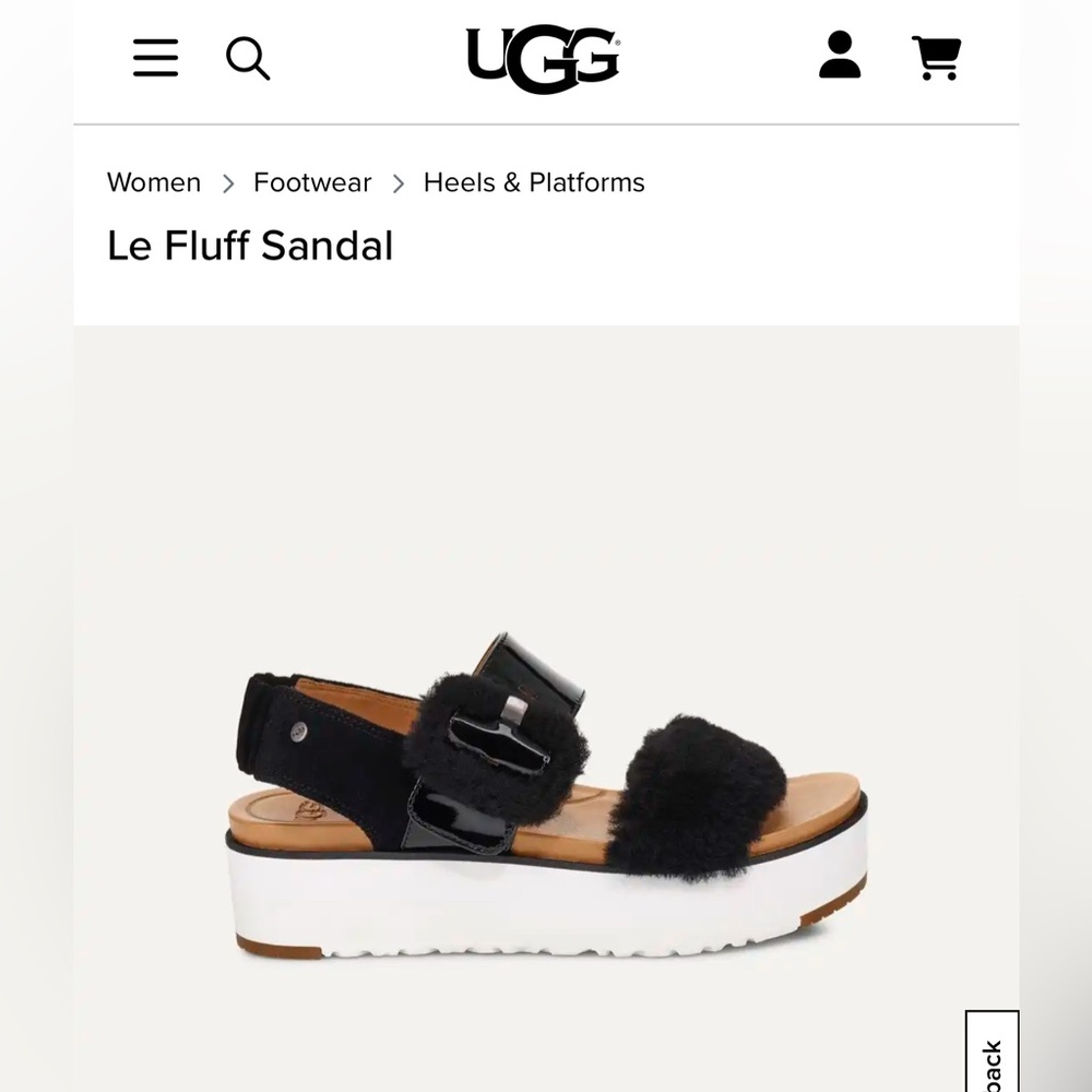 UGG Le Fluff Sandal